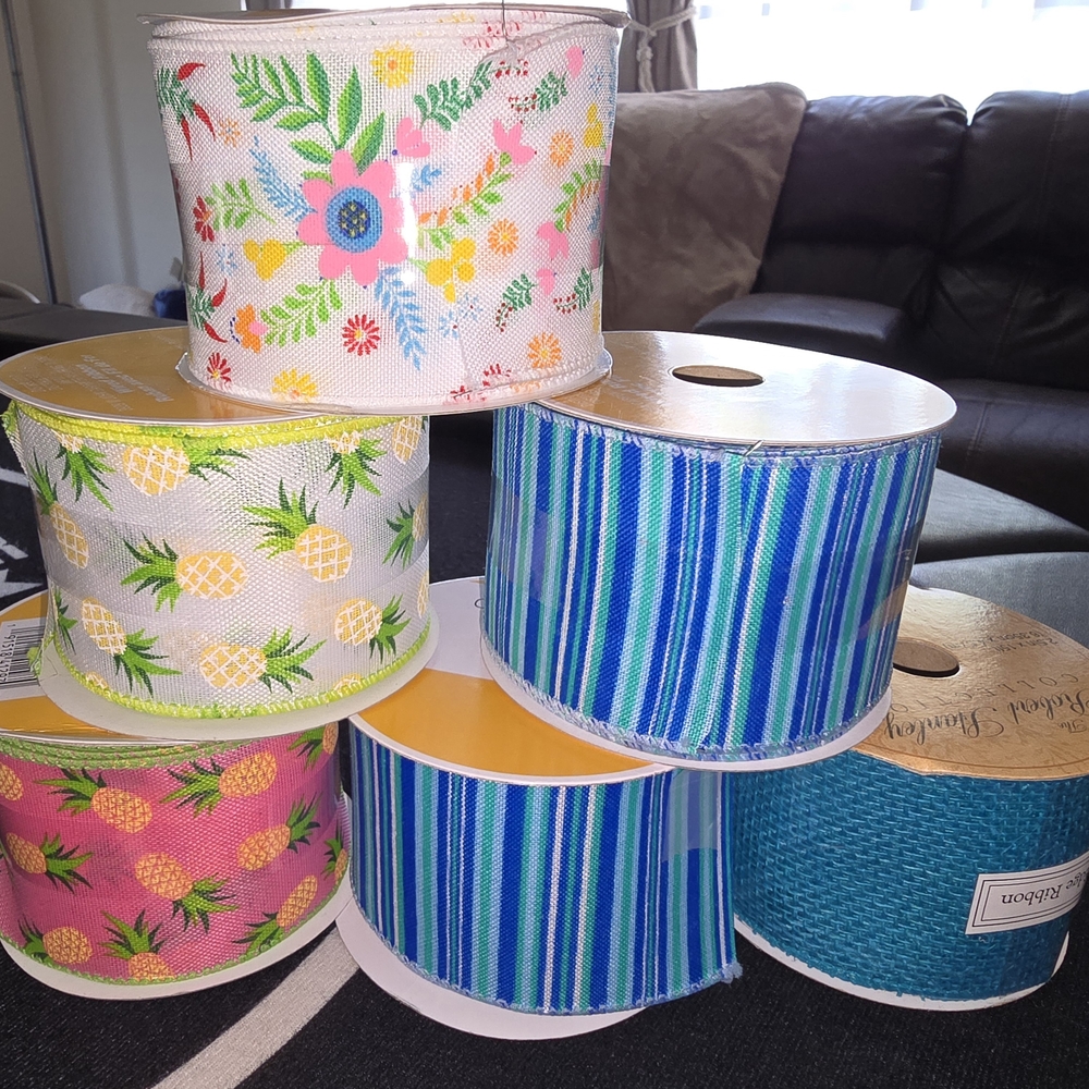 Colorful Decorative Ribbon Set - Picture 2 of 4